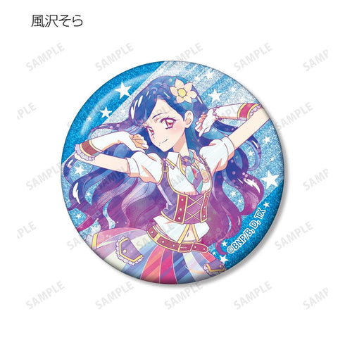 『アイカツ!』トレーディング Ani-Art clear label グリッター缶バッジ(単位/BOX)