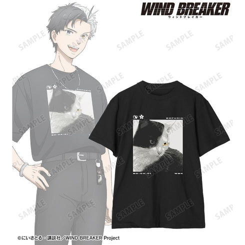 《WIND BREAKER》全新绘制 樱遥 夏装版 印有角色图案的男女通用T恤