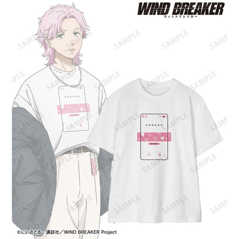 《WIND BREAKER》全新绘制 桐生三辉 夏装版 印有角色图案的男女通用T恤