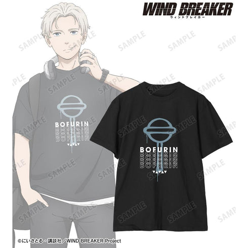 《WIND BREAKER》全新绘制 梶莲 夏装版 印有角色图案的男女通用T恤
