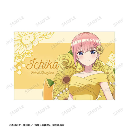 『五等分の花嫁*』描き下ろし 中野一花 ハーバリウムver. ポストカード2枚セット
