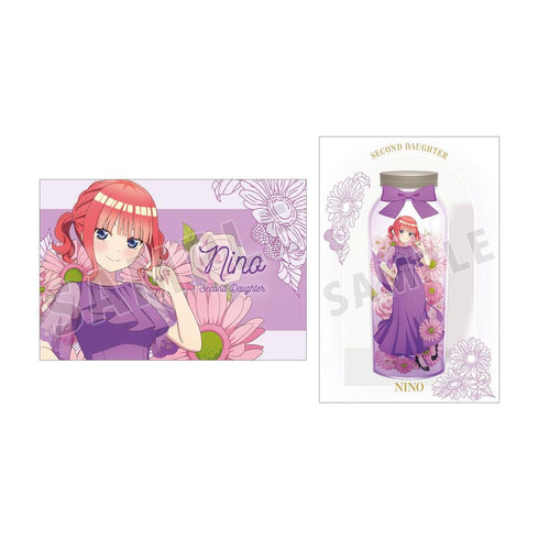 『五等分の花嫁*』描き下ろし 中野二乃 ハーバリウムver. ポストカード2枚セット