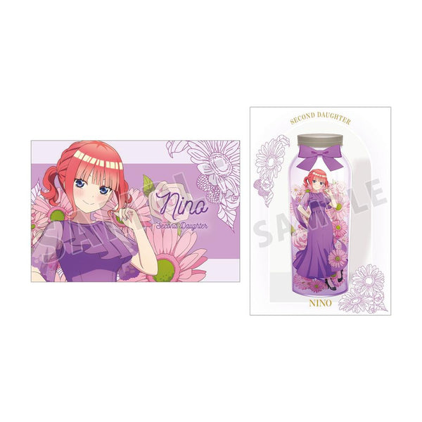 『五等分の花嫁*』描き下ろし 中野二乃 ハーバリウムver. ポストカード2枚セット