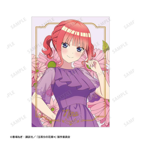 『五等分の花嫁*』描き下ろし 中野二乃 ハーバリウムver. A5イラストカード