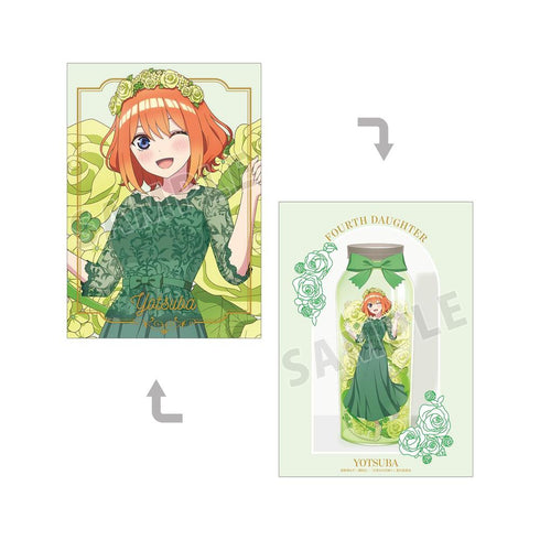 『五等分の花嫁*』描き下ろし 中野四葉 ハーバリウムver. A5イラストカード