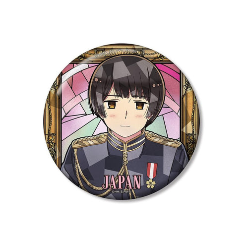 『ヘタリア World★Stars』日本 Aure Glass 100mm缶バッジ