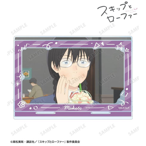 "Skip and Loafer" by Makoto Kurume: BIG Acrylic Stand with Scene-Specific Parts
