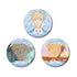 "Skip and Loafer" by Sosuke Shima: Set of 3 Hologram Pin Badges