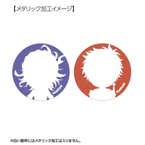 『終末のワルキューレIII』ハデス&始皇帝 ちびキャラ メタリック缶バッジ2個セット