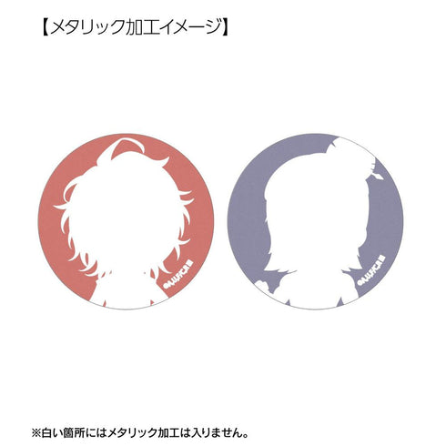 『終末のワルキューレIII』アポロン&レオニダス王 ちびキャラ メタリック缶バッジ2個セット