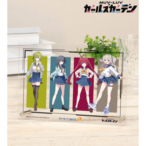 『マブラヴ ガールズガーデン』プレ・クラス-A A5アクリルパネル