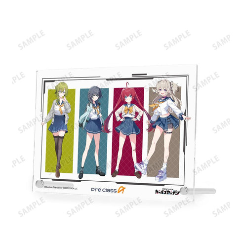 『マブラヴ ガールズガーデン』プレ・クラス-A A5アクリルパネル