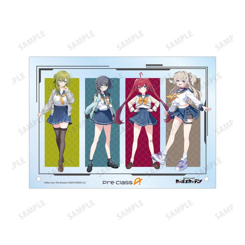 『マブラヴ ガールズガーデン』プレ・クラス-A A5アクリルパネル