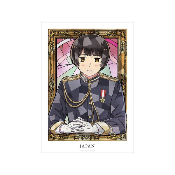 『ヘタリア World★Stars』日本 Aure Glass A3マット加工ポスター