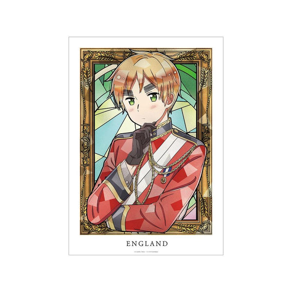 『ヘタリア World★Stars』イギリス Aure Glass A3マット加工ポスター