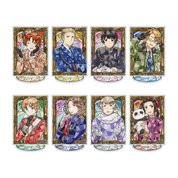 『ヘタリア World★Stars』トレーディング Aure Glass アクリルスタンド(単位/BOX)