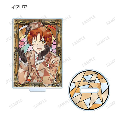 『ヘタリア World★Stars』トレーディング Aure Glass アクリルスタンド(単位/BOX)