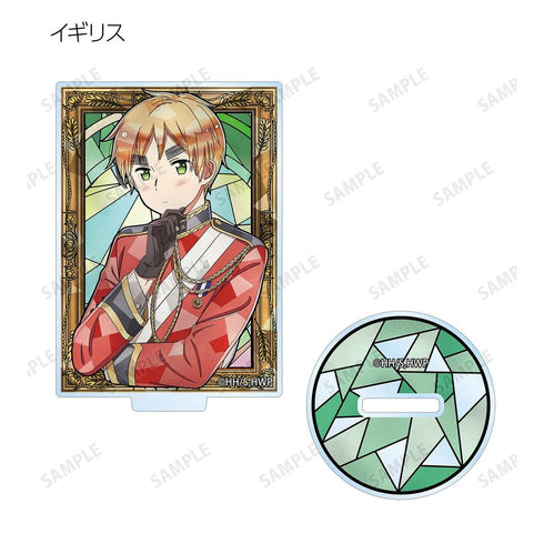 『ヘタリア World★Stars』トレーディング Aure Glass アクリルスタンド(単位/BOX)