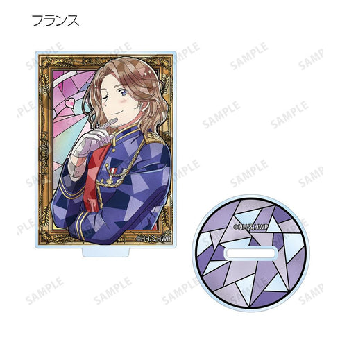 『ヘタリア World★Stars』トレーディング Aure Glass アクリルスタンド(単位/BOX)