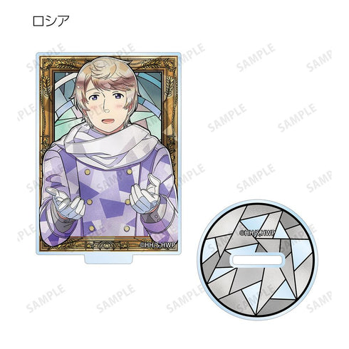 『ヘタリア World★Stars』トレーディング Aure Glass アクリルスタンド(単位/BOX)