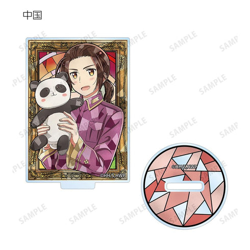 『ヘタリア World★Stars』トレーディング Aure Glass アクリルスタンド(単位/BOX)