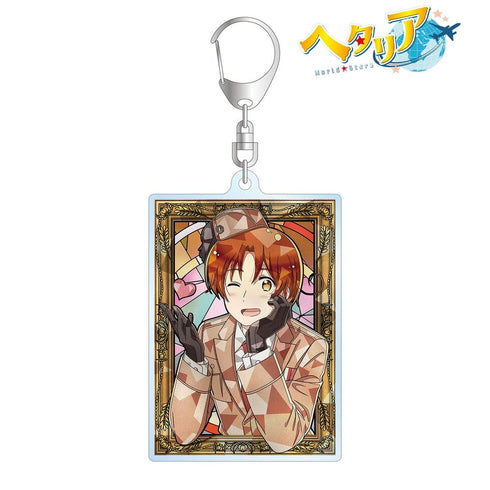『ヘタリア World★Stars』イタリア Aure Glass アクリルキーホルダー