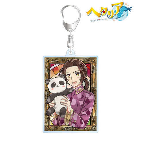 『ヘタリア World★Stars』中国 Aure Glass アクリルキーホルダー