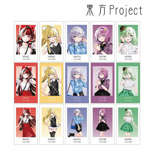 『東方Project』松本能人イラスト ウォッチコーデver. トレーディングAni-Frame(単位/BOX)