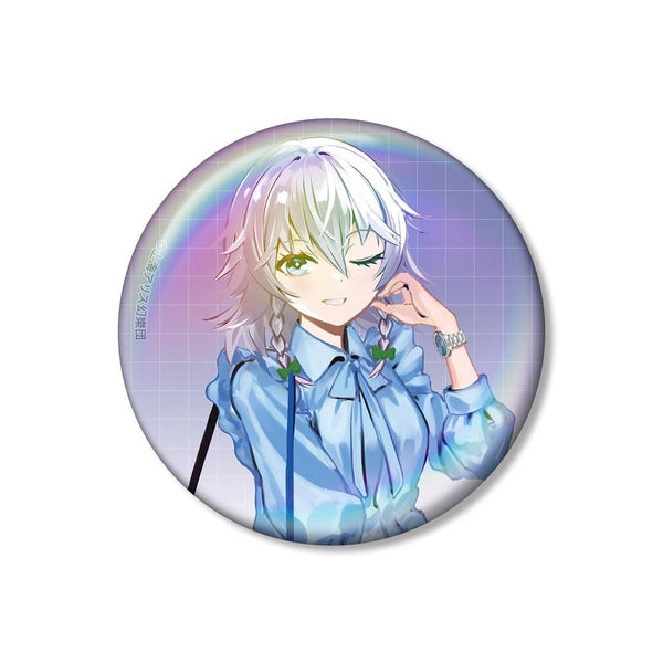 『東方Project』松本能人イラスト 十六夜咲夜 ウォッチコーデver. 75mmオーロラ缶バッジ