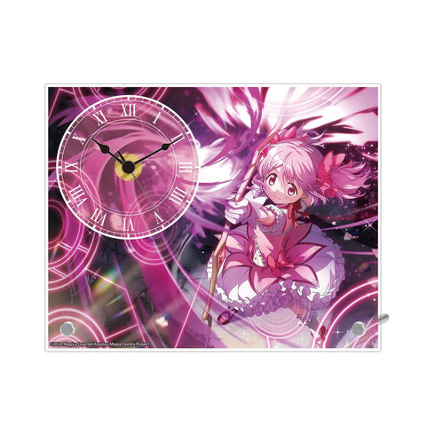《魔法少女小圆☆Magia Exedra》鹿目圆 亚克力立式挂钟