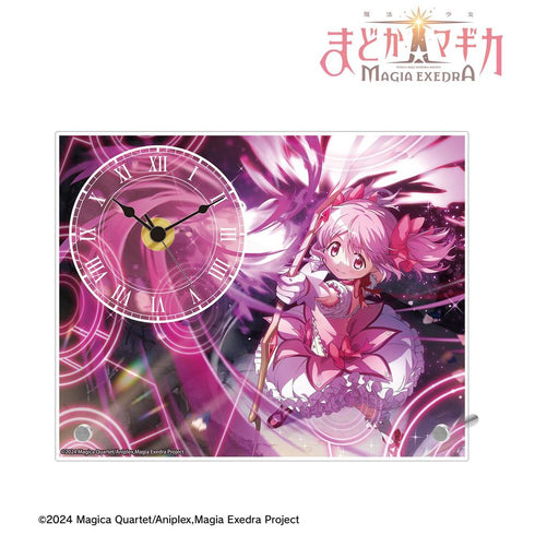 《魔法少女小圆☆Magia Exedra》鹿目圆 亚克力立式挂钟