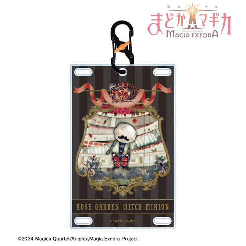 『魔法少女まどか☆マギカ Magia Exedra』薔薇園の魔女の手下 カラビナ付きカード型アクリルキーホルダー