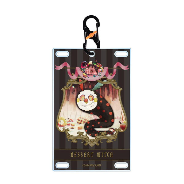 "Puella Magi Madoka Magica: Magia Exedra" Candy Witch Card-Shaped Acrylic Keychain with Carabiner
