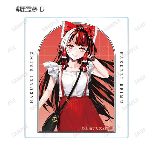 『東方Project』松本能人イラスト ウォッチコーデver. トレーディングアクリルカード(単位/BOX)