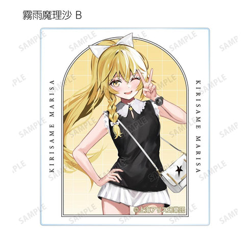 『東方Project』松本能人イラスト ウォッチコーデver. トレーディングアクリルカード(単位/BOX)