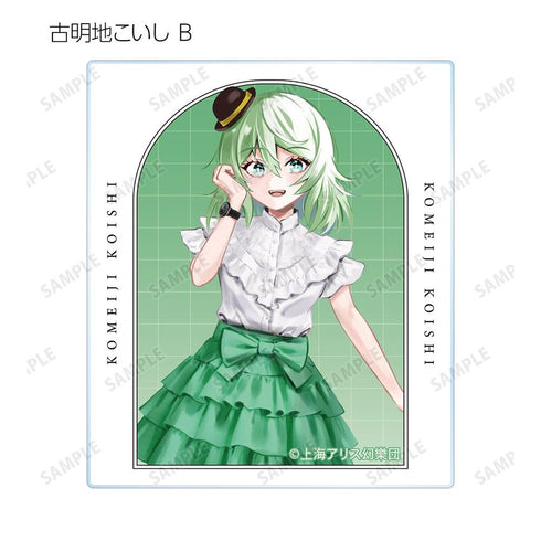 『東方Project』松本能人イラスト ウォッチコーデver. トレーディングアクリルカード(単位/BOX)