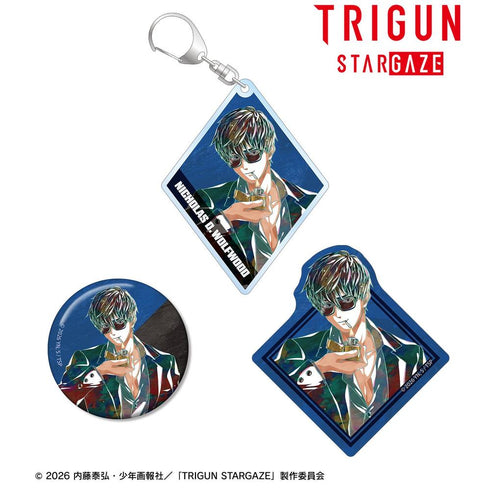 "TRIGUN STARGAZE" Nicholas D. Wolfwood Ani-Art Vol. 3 Souvenir Set