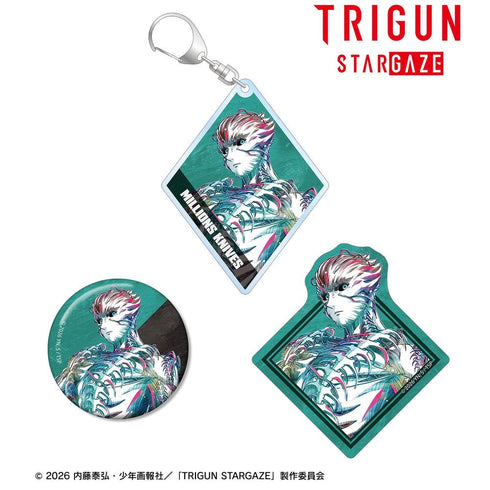 "TRIGUN STARGAZE" Millions Knives Ani-Art Vol. 3 Souvenir Set