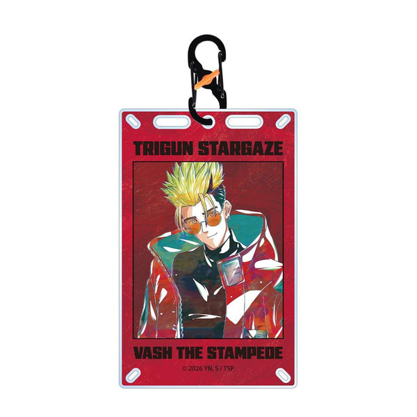 『TRIGUN STARGAZE』ヴァッシュ・ザ・スタンピード Ani-Art 第3弾 カラビナ付きカード型アクリルキーホルダー
