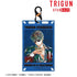 "TRIGUN STARGAZE" Nicholas D. Wolfwood Ani-Art Series Vol. 3: Card-Style Acrylic Keychain with Carabiner