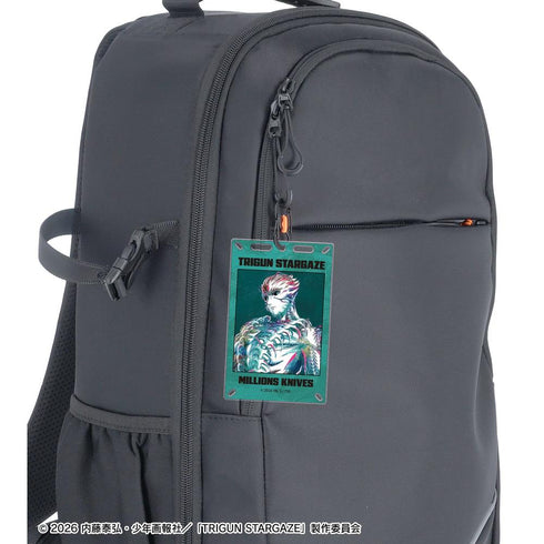 "TRIGUN STARGAZE" Millions of Knives Ani-Art Series Vol. 3: Card-Style Acrylic Keychain with Carabiner