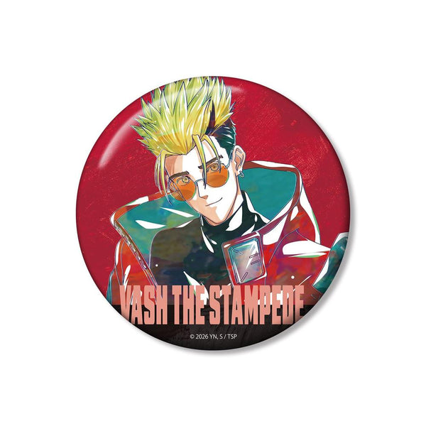 『TRIGUN STARGAZE』ヴァッシュ・ザ・スタンピード Ani-Art 第3弾 100mm缶バッジ ver.1