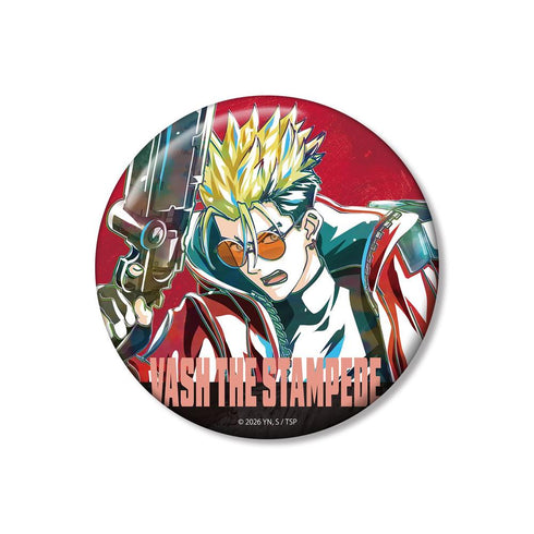 『TRIGUN STARGAZE』ヴァッシュ・ザ・スタンピード Ani-Art 第3弾 100mm缶バッジ ver.2