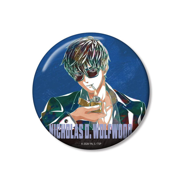 『TRIGUN STARGAZE』ニコラス・D・ウルフウッド Ani-Art 第3弾 100mm缶バッジ ver.1