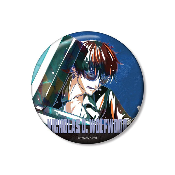『TRIGUN STARGAZE』ニコラス・D・ウルフウッド Ani-Art 第3弾 100mm缶バッジ ver.2