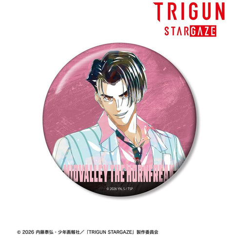 『TRIGUN STARGAZE』ミッドバレイ・ザ・ホーンフリーク Ani-Art 第3弾 100mm缶バッジ