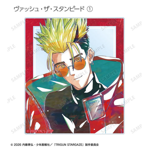 "TRIGUN STARGAZE" Trading Ani-Art Series 3 Acrylic Cards (Unit: Box)
