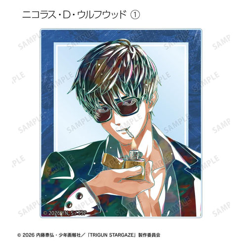 "TRIGUN STARGAZE" Trading Ani-Art Series 3 Acrylic Cards (Unit: Box)