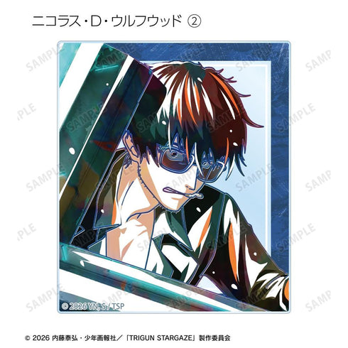 "TRIGUN STARGAZE" Trading Ani-Art Series 3 Acrylic Cards (Unit: Box)