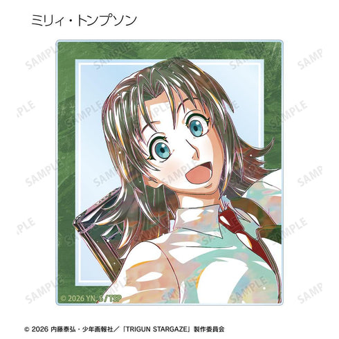 "TRIGUN STARGAZE" Trading Ani-Art Series 3 Acrylic Cards (Unit: Box)